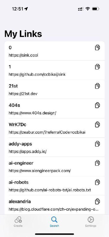 @m1ssuo 为 Sink 制作了一个 iOS 客户端，有需要的可以去体验一下
